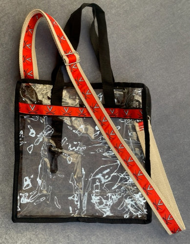 Combo - clear bag and cotton strap