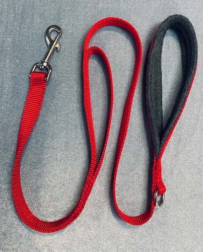 ¾ inch by 6 foot double handle nylon leash